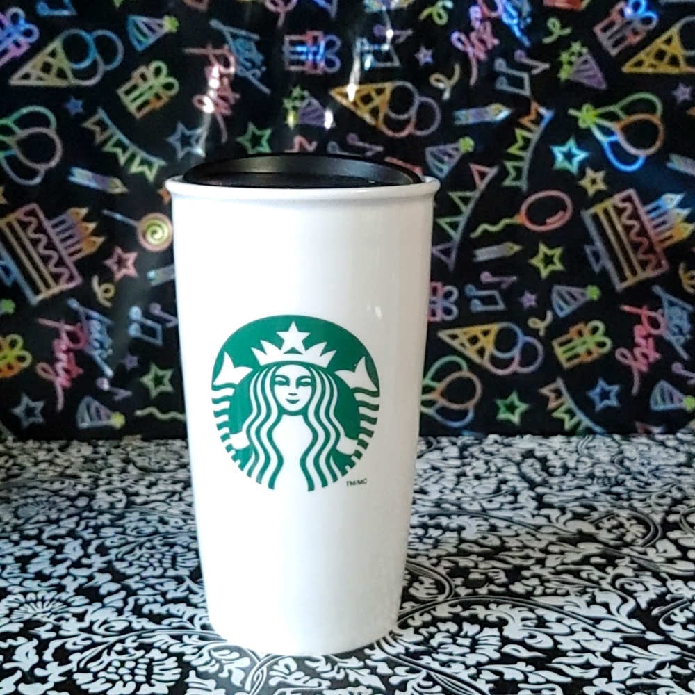 Starbucks travel mug